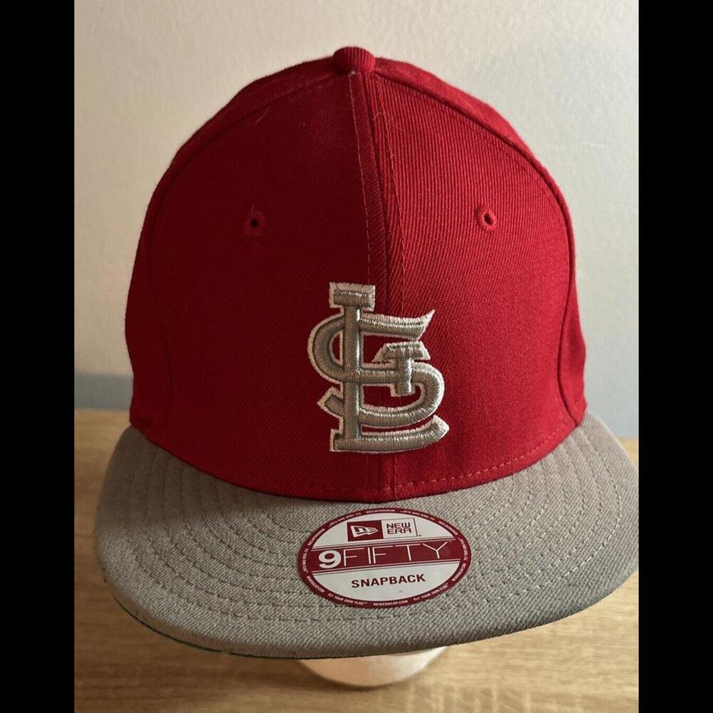 Saint Louis Cardinals MLB Hat Cap Red Grey New Era 9FIFTY Snapback TwoTone